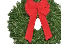 The Home Depot 22 WREATH WITH BOW offer