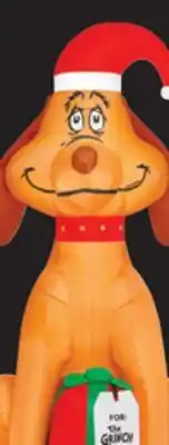 The Home Depot 3.5' Inflatable Max & Gift offer