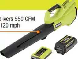 The Home Depot DEWALT 40V Blower 4.0Ah Kit offer