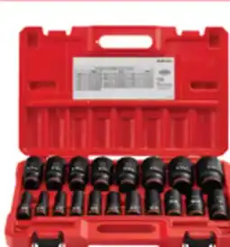 The Home Depot MILWAUKEE SHOCKWAVE IMPACT DUTY 19 PC. 1/2 DRIVE SOCKET SET offer