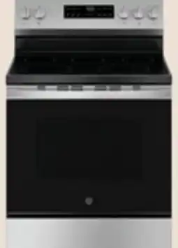 The Home Depot GE 5.3 cu. ft. Stainless Steel Electric Range offer