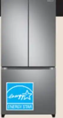 The Home Depot Samsung 18 cu. ft. Stainless Steel Counter-Depth French Door Refrigerator offer
