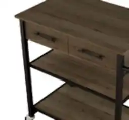 The Home Depot STYLEWELL 32 Metal Folding Kitchen Cart offer