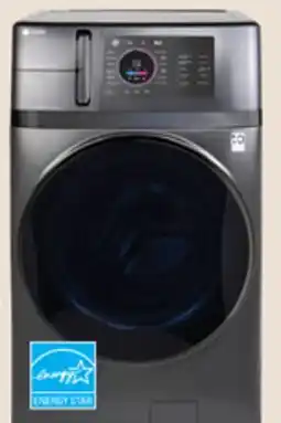The Home Depot GE 4.8 cu. ft. Carbon Graphite Finish Ultrafast Combo Washer/Dryer offer