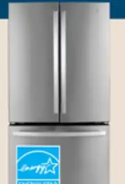 The Home Depot GE 27 cu. ft. Stainless Steel French Door Refrigerator offer