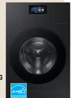 The Home Depot SAMSUNG 5.3 CU. FT. BESPOKE BRUSHED BLACK VENTED ALL-IN-ONE WASHER/DRYER offer
