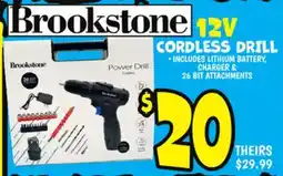 Ollie's CORDLESS DRILL offer