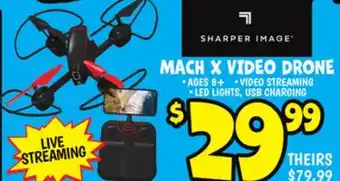Ollie's MACH X VIDEO DRONE offer