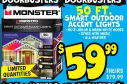 Ollie's 50 FT. SMART OUTDOOR ACCENT LIGHTS offer