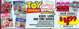 Ollie's KIDS' LOOK AND FIND BOOKS offer