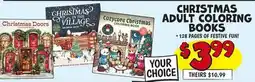 Ollie's CHRISTMAS ADULT COLORING BOOKS offer