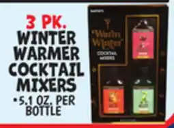 Ollie's WINTER WARMER COCKTAIL MIXERS offer