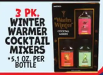 Ollie's WINTER WARMER COCKTAIL MIXERS offer