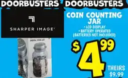 Ollie's COIN COUNTING JAR offer