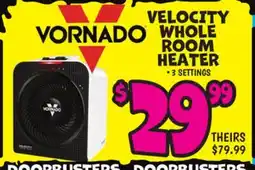 Ollie's VORNADO VELOCITY WHOLE ROOM HEATER offer