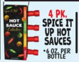 Ollie's SPICE IT UP HOT SAUCES offer