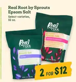 Sprouts Farmers Market Real Root by Sprouts Epsom Salt offer