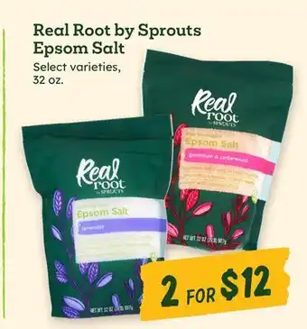Sprouts Farmers Market Real Root by Sprouts Epsom Salt offer