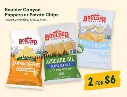 Sprouts Farmers Market Boulder Canyon Poppers or Potato Chips offer