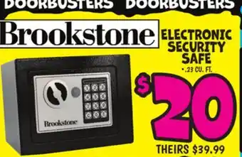 Ollie's ELECTRONIC SECURITY SAFE offer