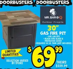 Ollie's 30 GAS FIRE PIT offer