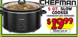 Ollie's 5 QT. SLOW COOKER offer