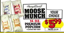 Ollie's MOOSE MUNCH 14 OZ. PREMIUM POPCORN offer