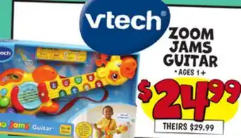 Ollie's VTECH ZOOM JAMS GUITAR offer