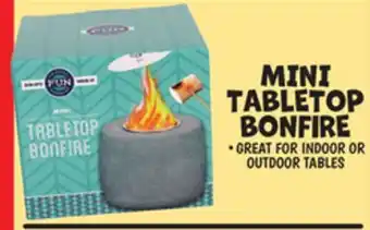 Ollie's MINI TABLETOP BONFIRE offer