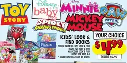 Ollie's KIDS' LOOK & FIND BOOKS offer