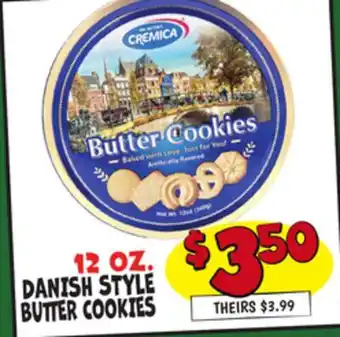 Ollie's DANISH STYLE BUTTER COOKIES offer