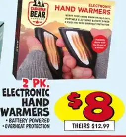 Ollie's 2 PK. ELECTRONIC HAND WARMERS offer