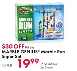 Boscov's MARBLE GENIUS Marble Run Super Set offer