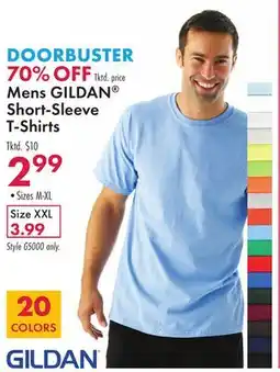 Boscov's Mens GILDAN Short-Sleeve T-Shirts offer