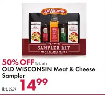 Boscov's OLD WISCONSIN Meat & Cheese Sampler offer