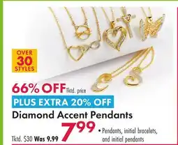 Boscov's Diamond Accent Pendants offer