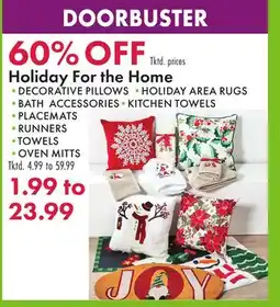 Boscov's Holiday For the Home offer