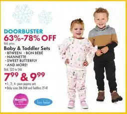 Boscov's Baby & Toddler Sets offer