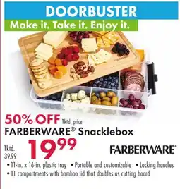 Boscov's FARBERWARE Snacklebox offer