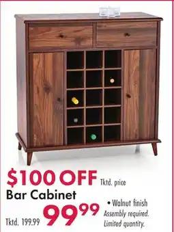 Boscov's Bar Cabinet offer