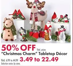Boscov's Christmas Charm Tabletop Décor offer