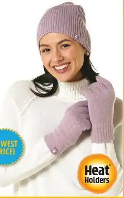 Boscov's HEAT HOLDERS Hat & Glove Set offer