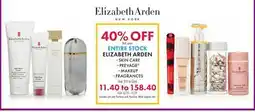 Boscov's ENTIRE ELIZABETH ARDEN offer