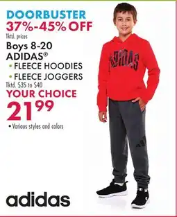 Boscov's Boys 8-20 ADIDAS offer