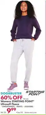 Boscov's Womens STARTING POINT Ultrasoft Fleece offer