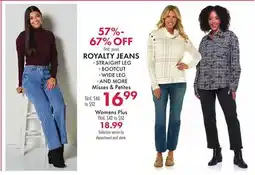 Boscov's ROYALTY JEANS offer