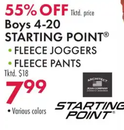 Boscov's Boys 4-20 STARTING POINT offer