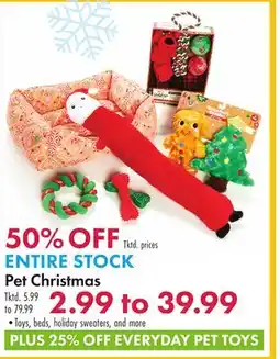 Boscov's Pet Christmas offer
