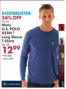 Boscov's Mens U.S. POLO ASSN. Long Sleeve T-Shirts offer