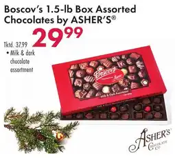 Boscov's Boscov's 1.5-lb Box Assorted Chocolates by ASHER'S offer